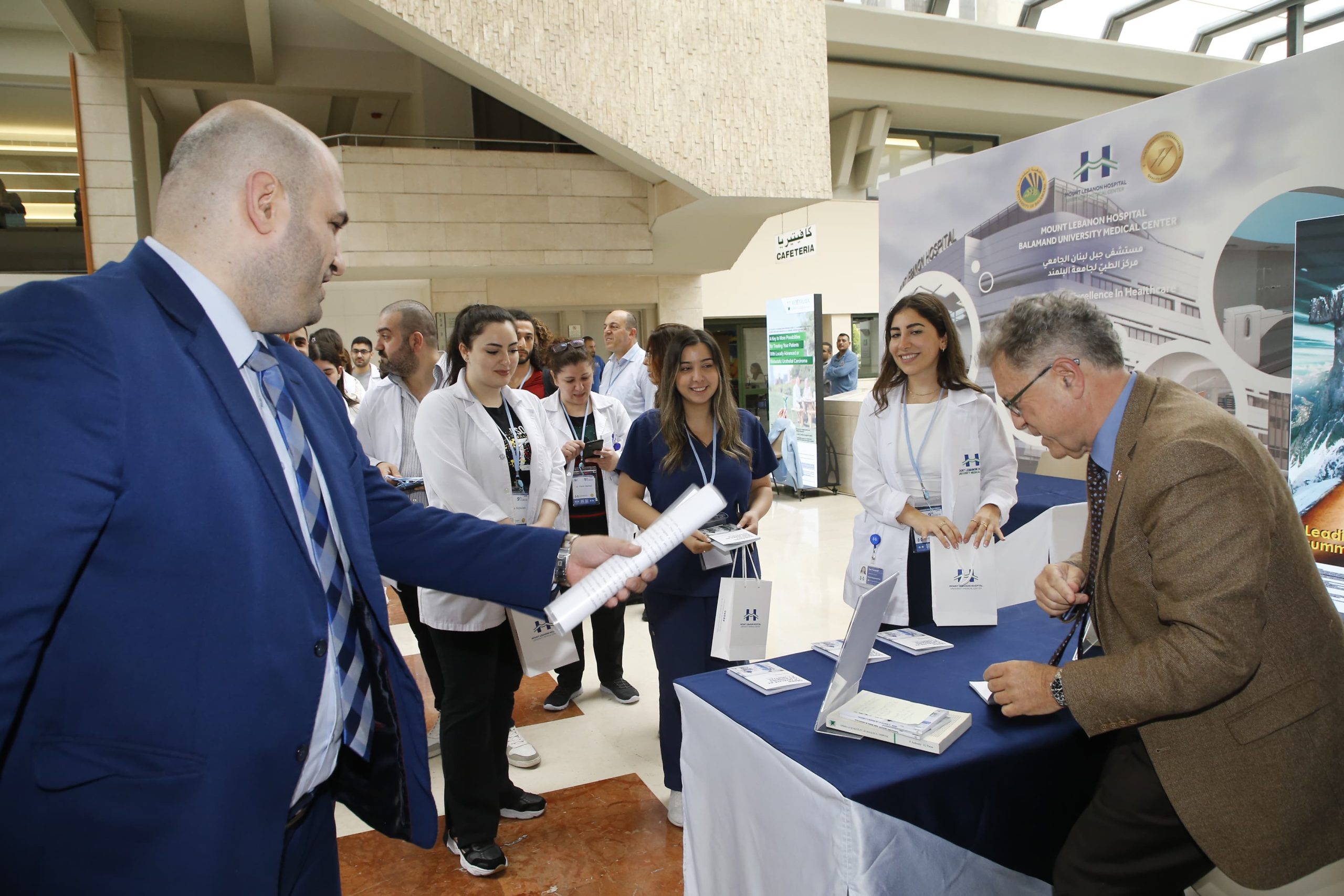 Dr. Anhoury and Dr. Nasrelddine